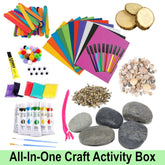 All In One Art and Craft Activity Box Ultimate Fun Craft Activity Box For Kids Summer Holidays Physical Activity